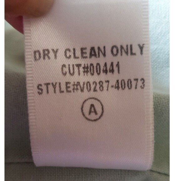 VINCE Trench Coat Light Khaki Womens 8 Classic Modern Lined Notched Button Lapel - Picture 10 of 11